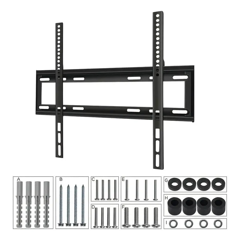 Soporte Fijo Para Tv Pared 26  A 63  Negro Vesa 400x400mm