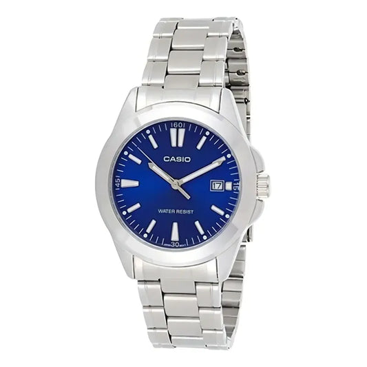 Reloj Casio Ltp-1215a-2a2df Cuarzo Mujer Plateado