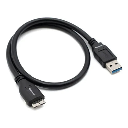 Cable Usb A Micro B Tecmaster De 50 Cm, Negro