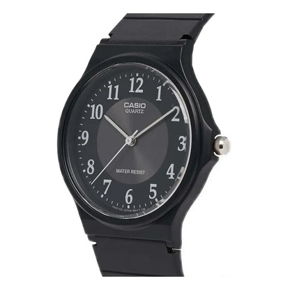 Reloj Pulsera Casio Mq-24-1b3 Con Correa De Resina Color Negro