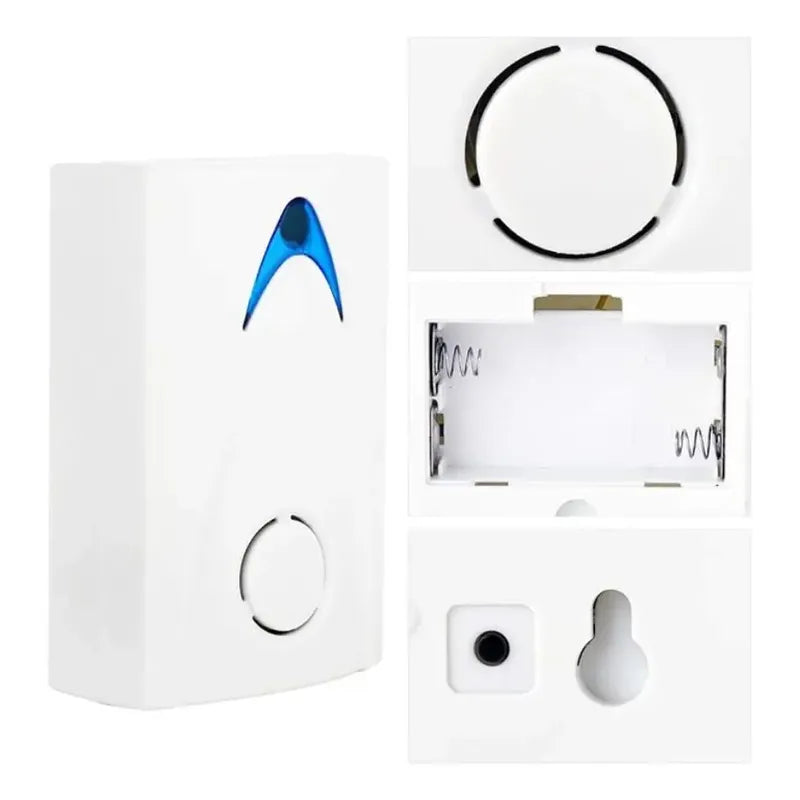 Timbre Para Puerta Irm 02247 Inalámbrico Blanco 220v