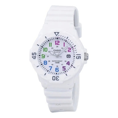 Reloj Casio Dama Lrw-200h-7bvdf Blanco Plateado