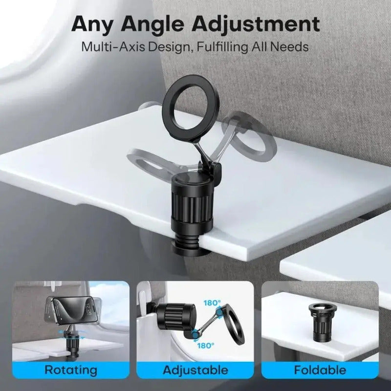 Soporte Para Teléfono Magnético De Viaje 360° Negro