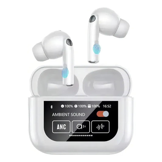 Auriculares Inalámbricos Tws Pantalla Lcd V5.4 Soulmate42 Color Blanco