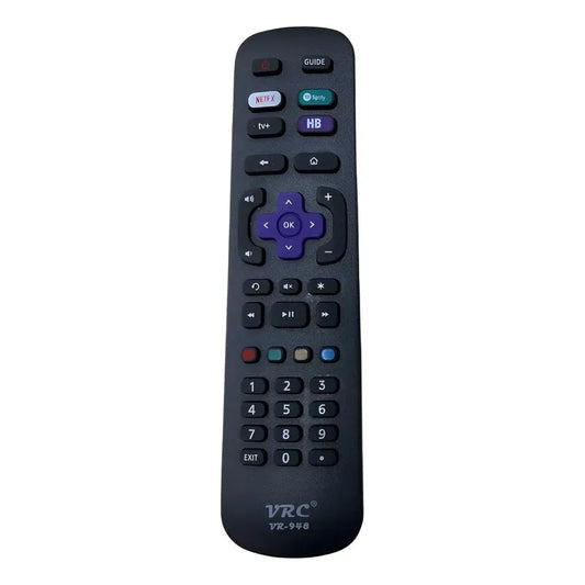 Control Remoto Para Aoc Roku, Caixun Roku, Rca Roku. Negro
