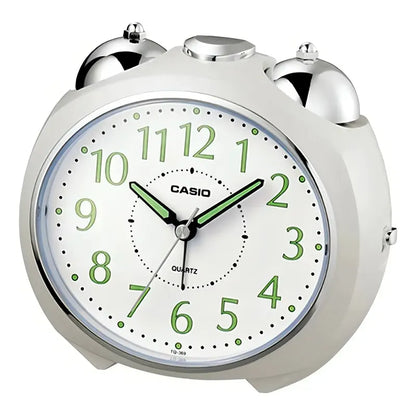 Casio Reloj Despertador Tq-369-7df - Blanco