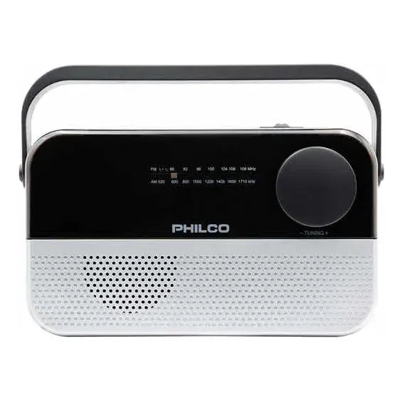Radio Portátil Philco Pjr2200bt-sl Bluetooth Am/fm, Color Ne Negro