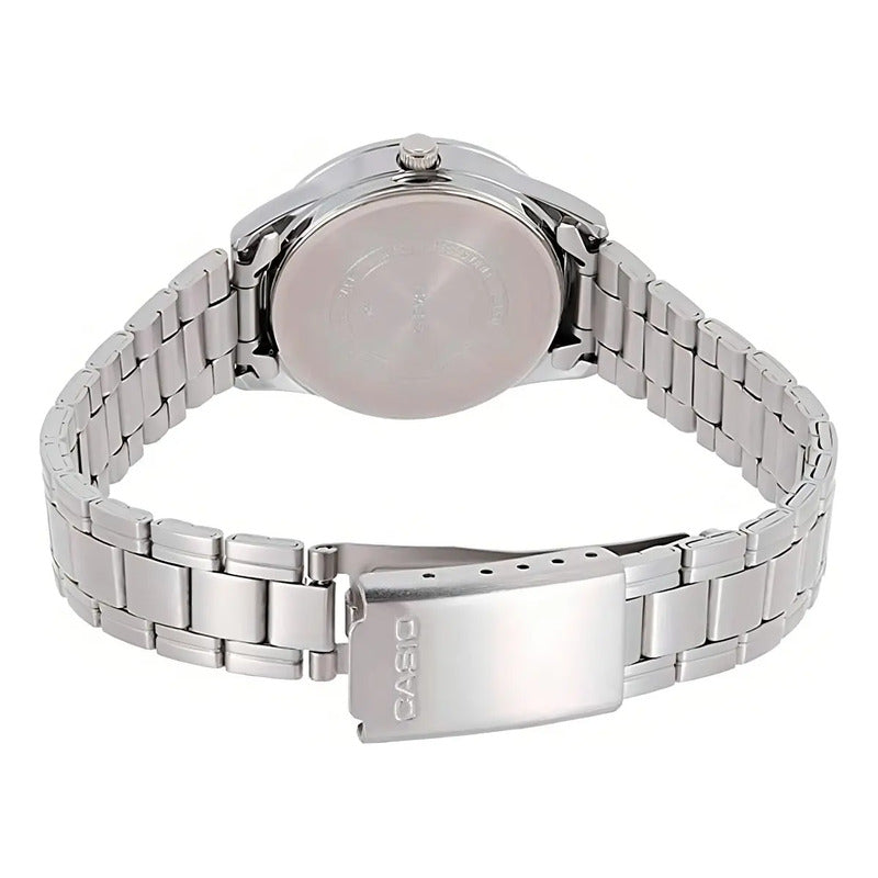Reloj Mujer Casio Ltp-v005d-7b Ag Of Local Barrio Belgrano Plateado