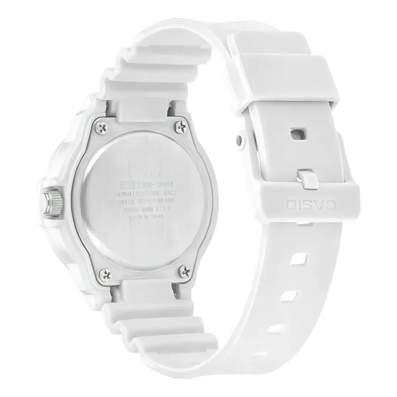 Reloj Casio Dama Lrw-200h-7bvdf Blanco Plateado