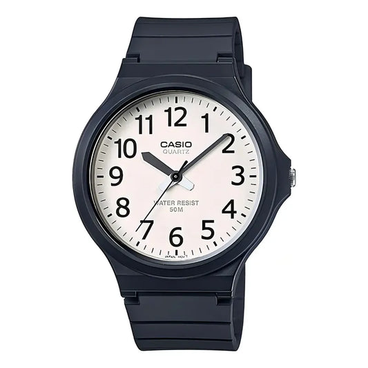 Reloj Casio Mw-240-7bvdf Cuarzo Hombre Negro Blanco