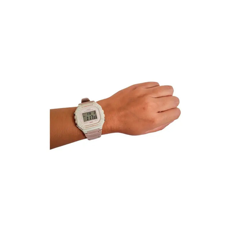 Reloj Casio W-218hc-4a2v Unisex - Digital Blanco Gris