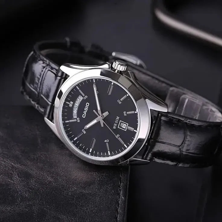 Casio Mtp-1370l-1a Hombre (cód: 20014802) Negro