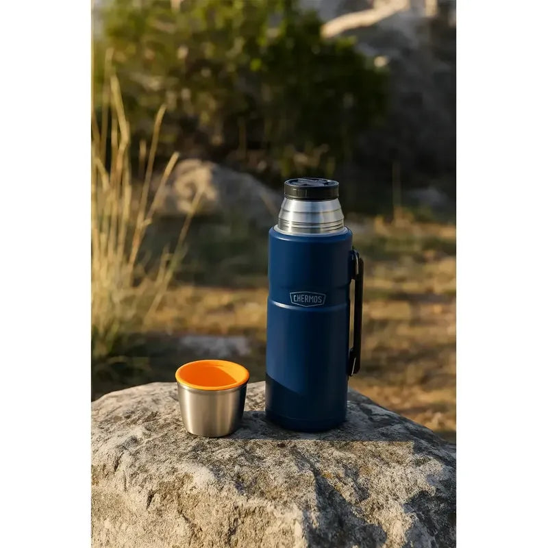 Termo Liquido Acero Inox King 1,2l Matt Navy Azul Marino