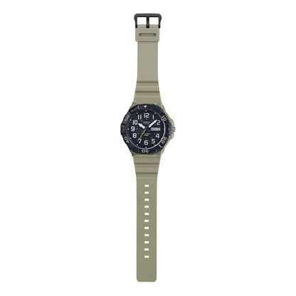 Reloj Casio Para Hombre Analógico Mrw-210h-5av De Resina Sumergible 100m Desert Negro