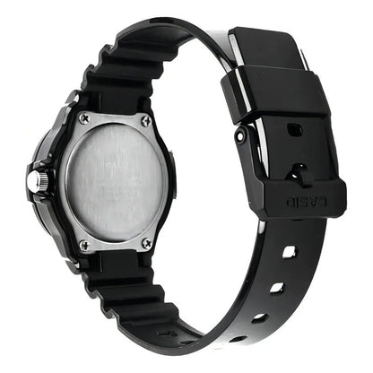 Reloj Mujer Casio Lrw-200h-9e2v Análogo Retro Negro Rose Gold