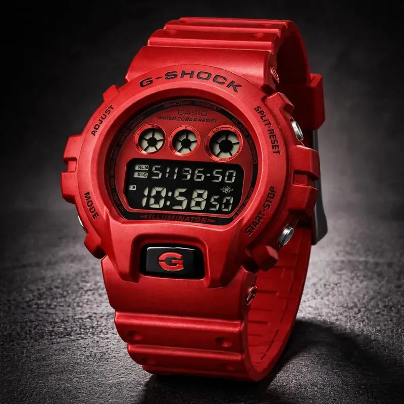 Reloj Hombre G-shock Dw-6900rrb-4dr Rojo Negro