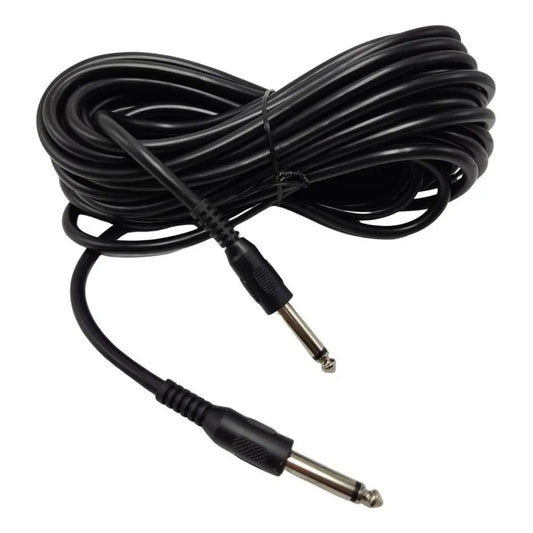 Cable De Guitarra  Macho Macho 30 Mts Genérico