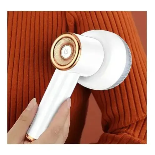 Quita Pelusa Eléctrico Portátil Usb Recargable Blanco