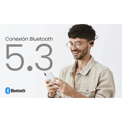 Audifonos Bluetooth Deportivos Para Conducción - Aiwa Aw-acf1 - Color Negro