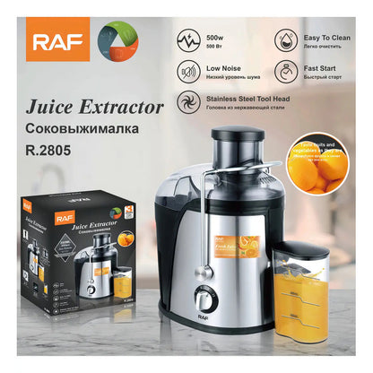 Extractor De Jugo Juguera 350 Ml 2 Velocidades No Ruido 600w Color Negro