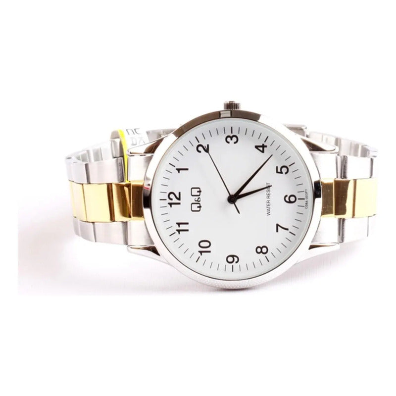 Q&q C08a-003py Hombre Adultos (cód: 26842200) Dorado Plateado Blanco