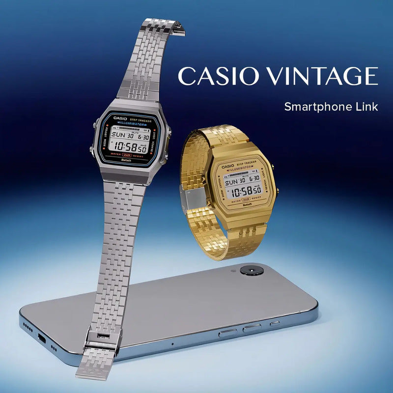 Reloj Casio Abl-100we-1adf Digital Con Alarma Y Cronógrafo Para Adultos Plateado Negro