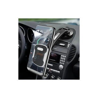 Soporte De Celular Para Auto Con Ventosa Negro