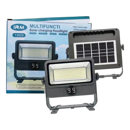 Reflector Irm 13926 100w Luz Potente Exterior Portable Negro Blanco