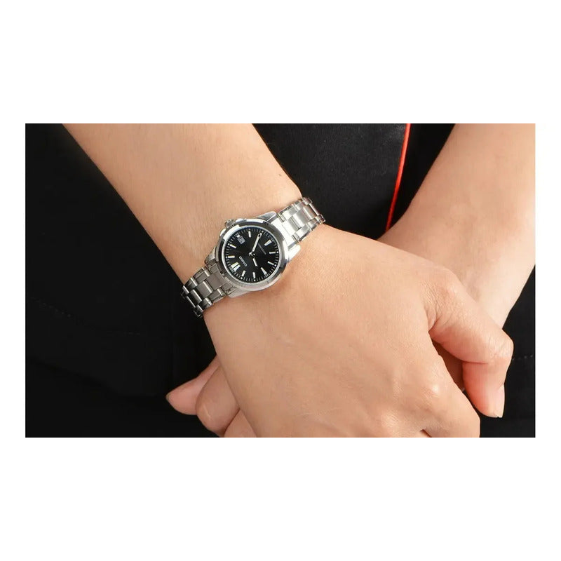 Reloj Casio Mujer Ltp-1215a-1a2df Plateado