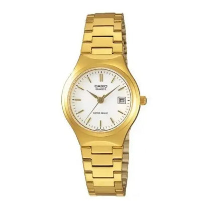 Reloj Casio Ltp-1170n-7a Mujer Dorado Acero Analogo Original