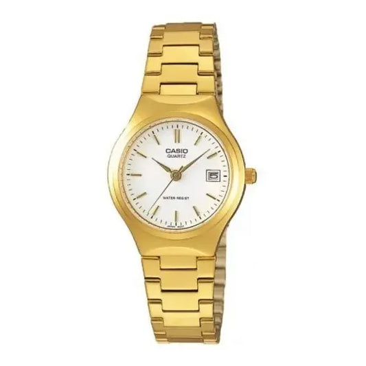 Reloj Casio Ltp-1170n-7a Mujer Dorado Acero Analogo Original