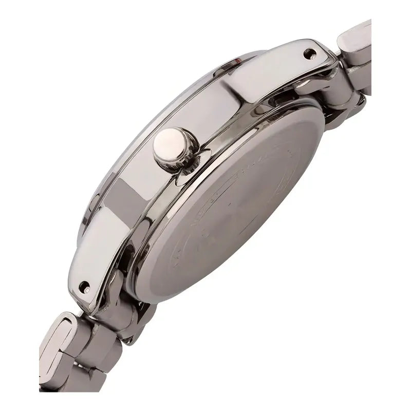 Reloj Casio Mujer Ltp-v001d-1budf Plateado Negro