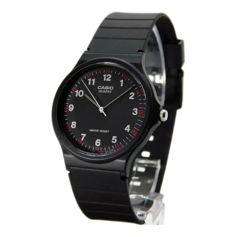Reloj Pulsera Casio Mq-24-1bl Con Correa De Resina Color Negro