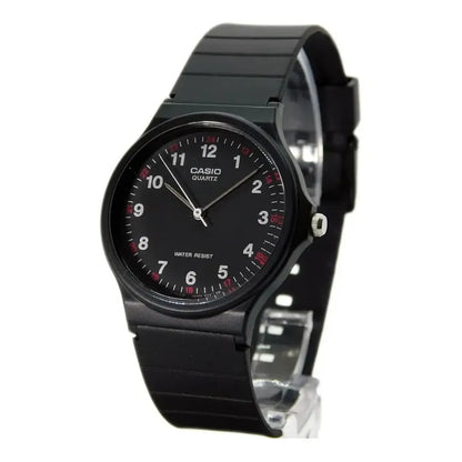 Reloj Pulsera Casio Mq-24-1bl Con Correa De Resina Color Negro Negro