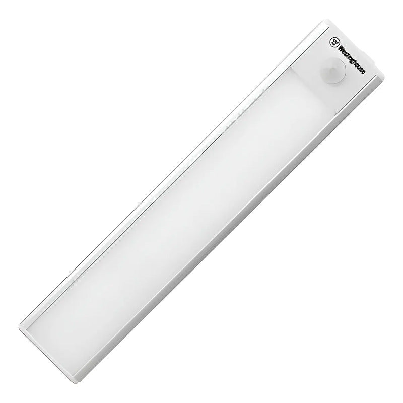 Linterna Barra Recargable Con Sensor 110lm Westinghouse Blanco Plateado