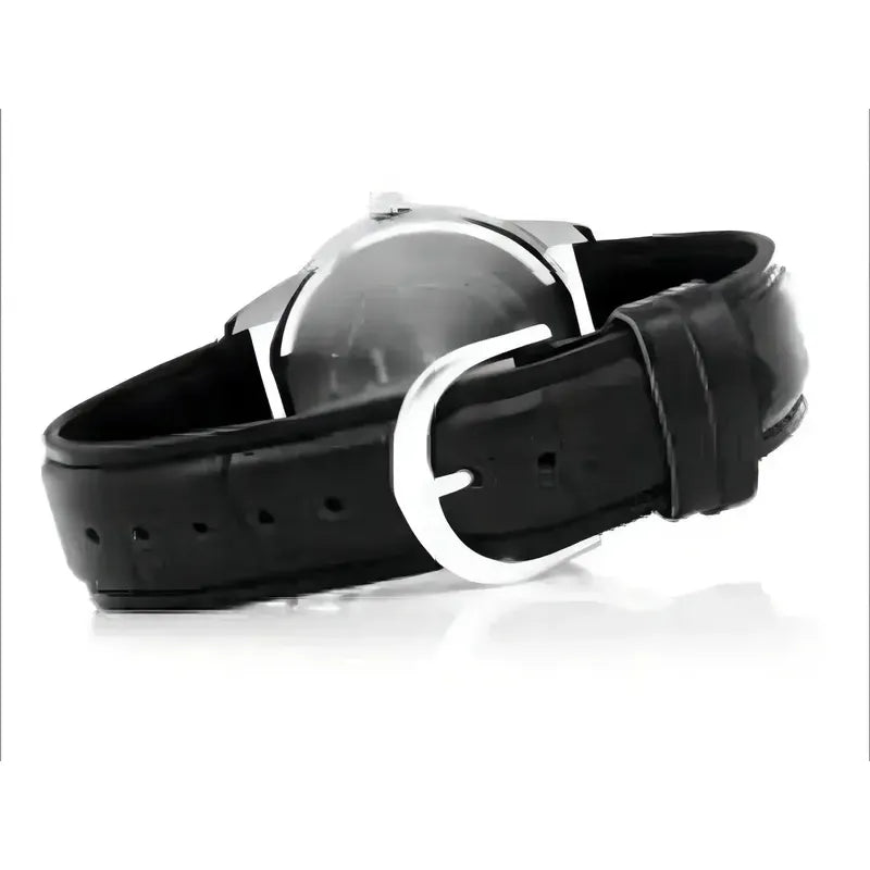 Reloj Casio Hombre Mtp-v006l-1budf Negro Plateado