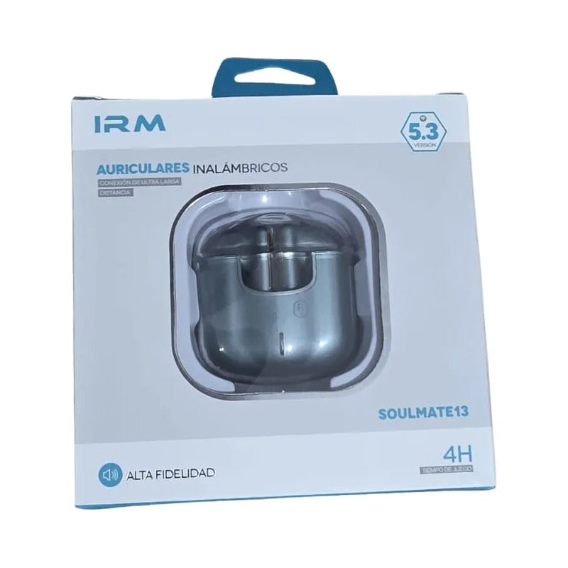Audífonos Inalámbricos Irm Bluetooth 5.3 Gris