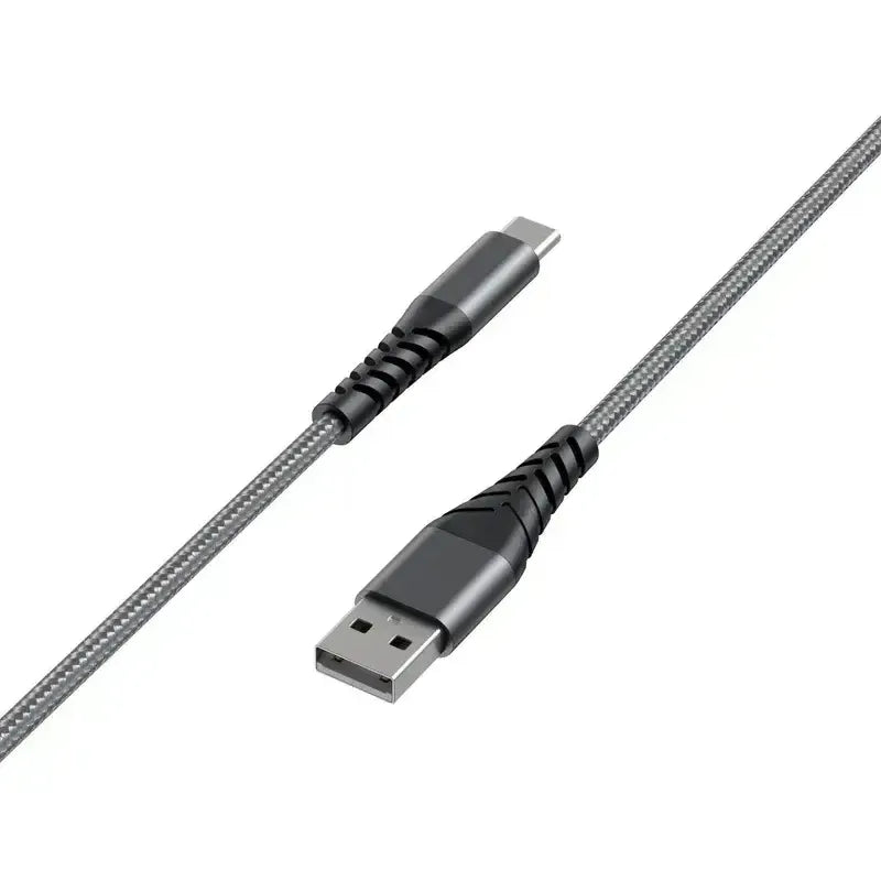 Cable Usb Tipo C 3mts Transferencia Datos Y Carga 2.4 Negro