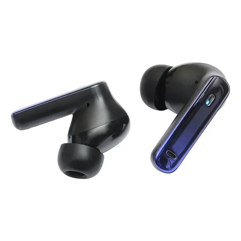 Audífonos Bluetooth Tecmaster Tm-300528 Con Micrófono Y Tws Negro