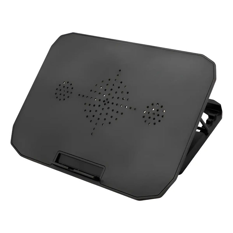 Base Ventilador Notebook Base Cooler Notebook Mesa Enfriador Negro Azul
