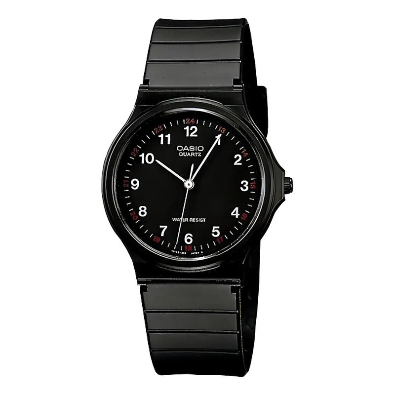 Reloj Pulsera Casio Mq-24-1bl Con Correa De Resina Color Negro