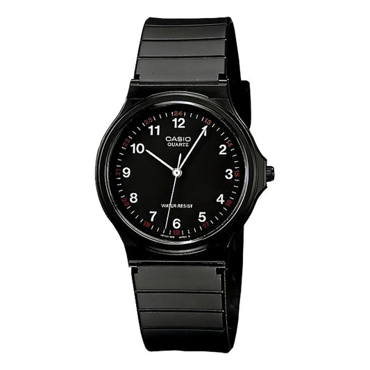 Reloj Pulsera Casio Mq-24-1bl Con Correa De Resina Color Negro