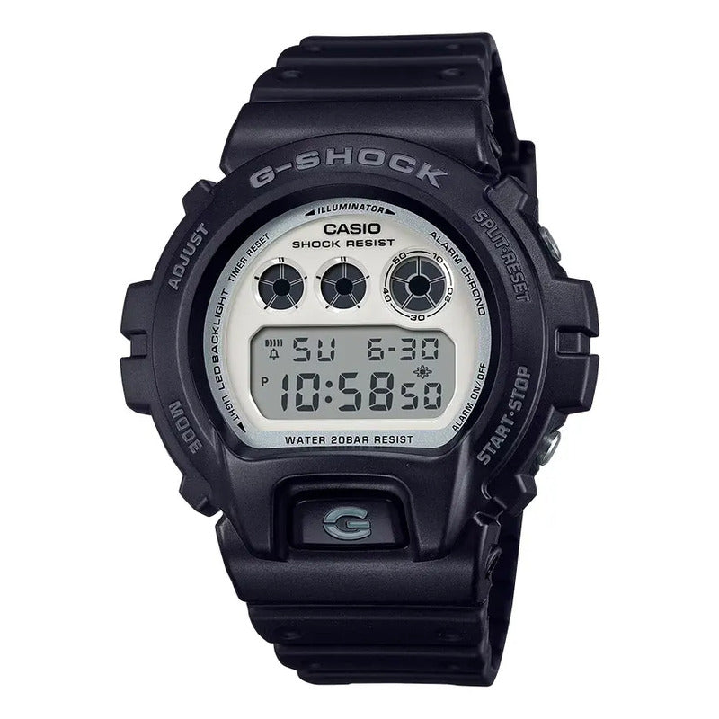 Reloj De Pulsera Digital Casio Dw-6900wd-1dr Con Correa De Resina Negra Negro