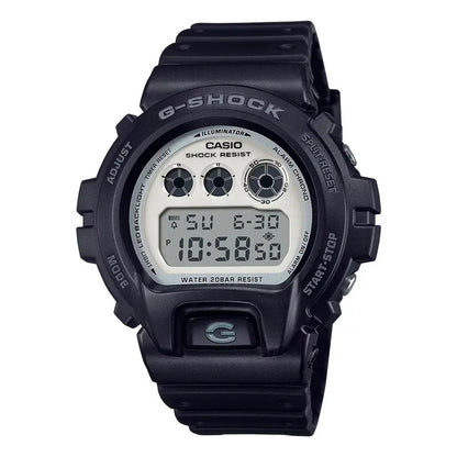 Reloj De Pulsera Digital Casio Dw-6900wd-1dr Con Correa De R Negro