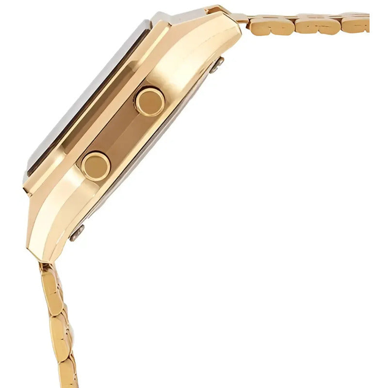 Reloj Casio Digital Mujer La-680wga-1b Dorado Negro