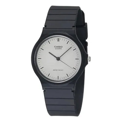 Reloj Casio Mq-24-7e Analógico De Resina Con Malla Negra Negro Blanco
