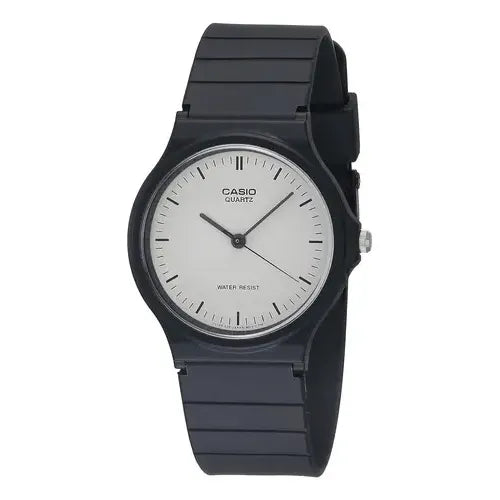 Reloj Casio Mq-24-7e Analógico De Resina Con Malla Negra Negro Blanco