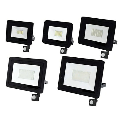 Reflector Led Irm Para Exterior Con Sensor De Movimiento, Ip65 Y Luz Fría