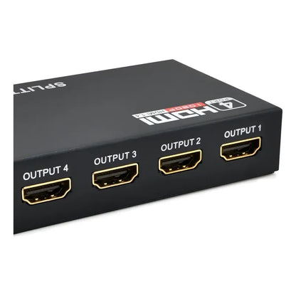 Splitter Hdmi 1x4 Activo 1.4 Full-hd 1080p Soporta 3d 4k