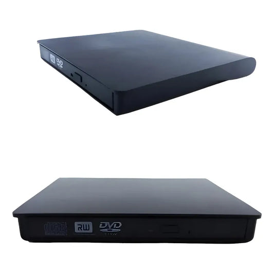 Grabador Dvd-rw Externo Con Usb 3.0 Negro